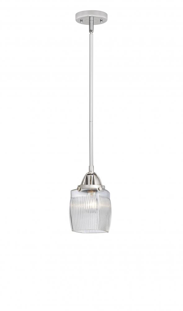 Colton - 1 Light - 6 inch - Polished Chrome - Cord hung - Mini Pendant