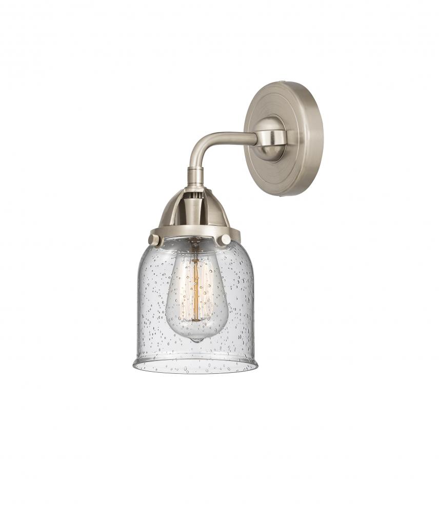 Bell - 1 Light - 5 inch - Brushed Satin Nickel - Sconce