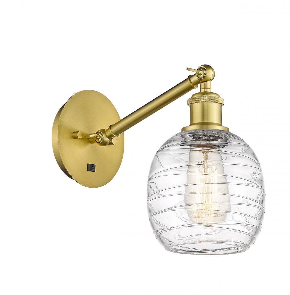 Belfast - 1 Light - 6 inch - Satin Gold - Sconce