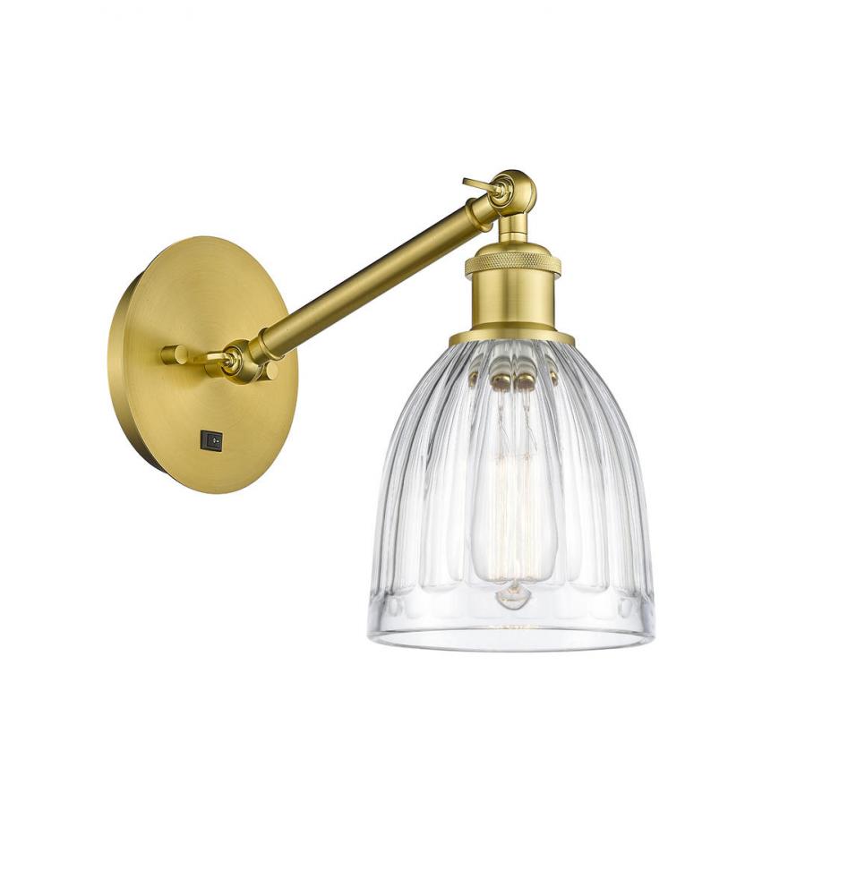 Brookfield - 1 Light - 6 inch - Satin Gold - Sconce