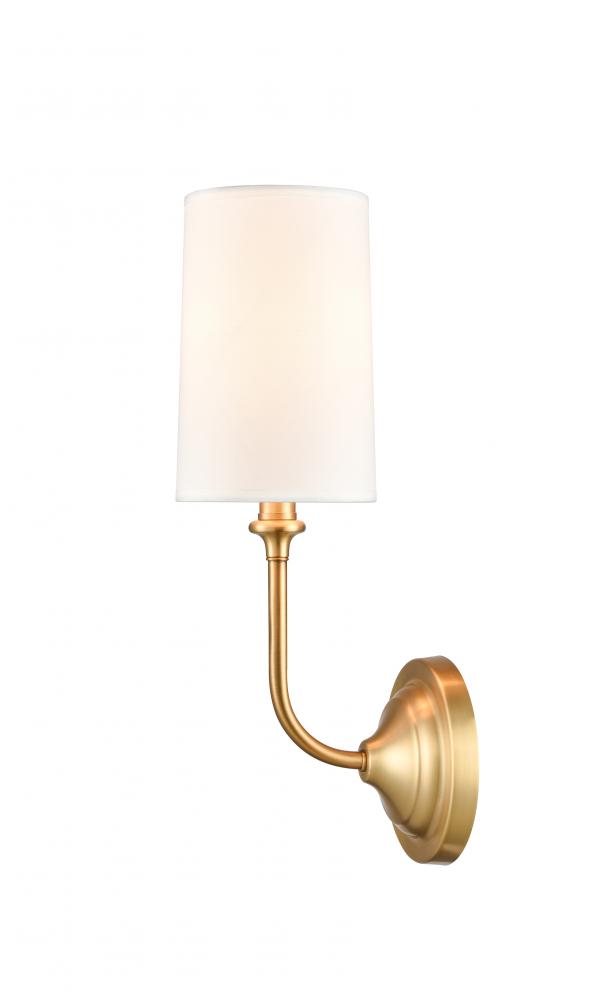 Giselle - 1 Light - 5 inch - Satin Gold - Sconce