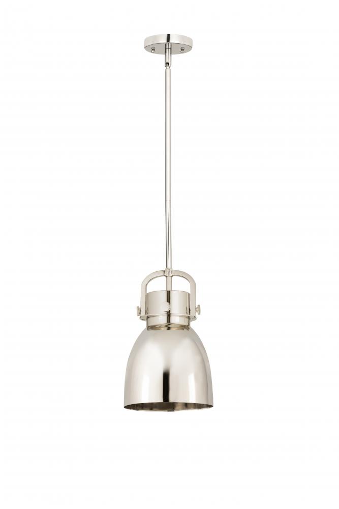 Newton Sphere - 1 Light - 8 inch - Polished Nickel - Mini Pendant