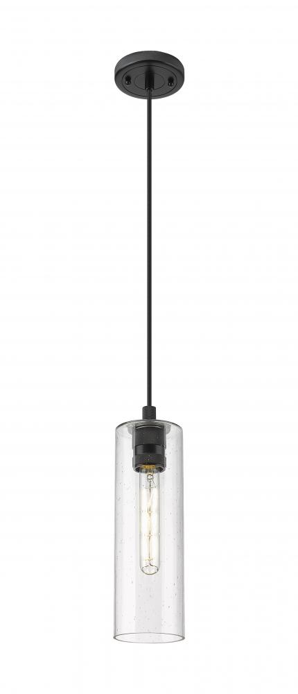 Crown Point - 1 Light - 5 inch - Matte Black - Pendant