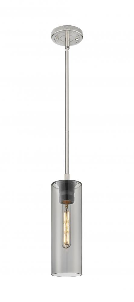 Crown Point - 1 Light - 5 inch - Satin Nickel - Pendant