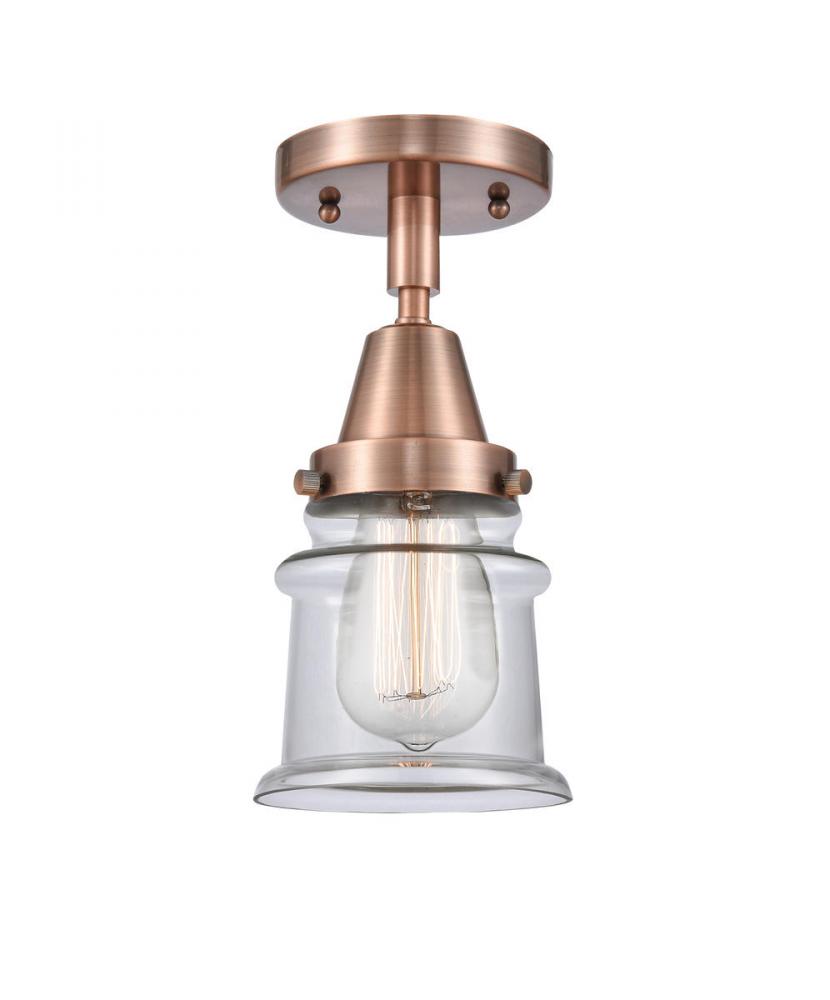 Canton - 1 Light - 6 inch - Antique Copper - Flush Mount