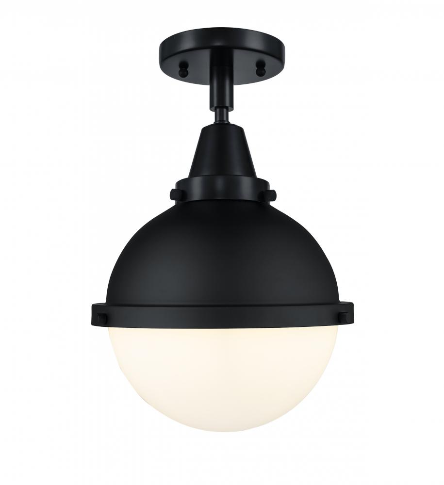 Hampden - 1 Light - 9 inch - Matte Black - Flush Mount