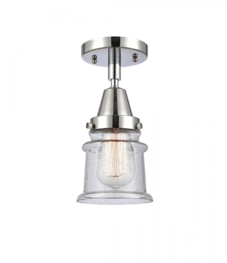 Canton - 1 Light - 6 inch - Polished Chrome - Flush Mount