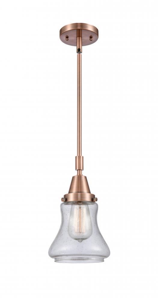 Bellmont - 1 Light - 7 inch - Antique Copper - Mini Pendant