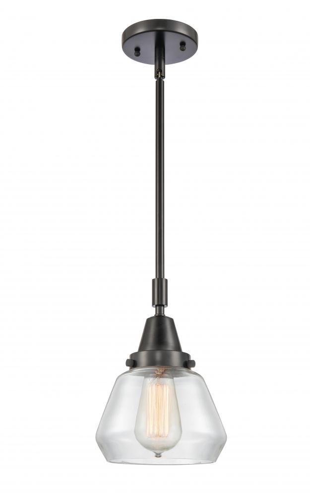 Fulton - 1 Light - 7 inch - Matte Black - Mini Pendant