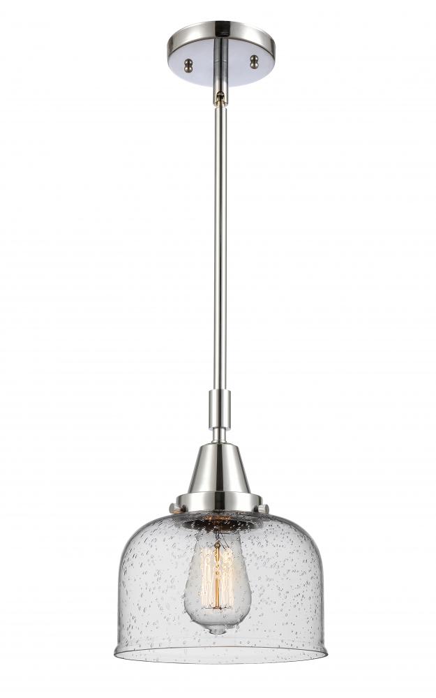 Bell - 1 Light - 8 inch - Polished Chrome - Mini Pendant