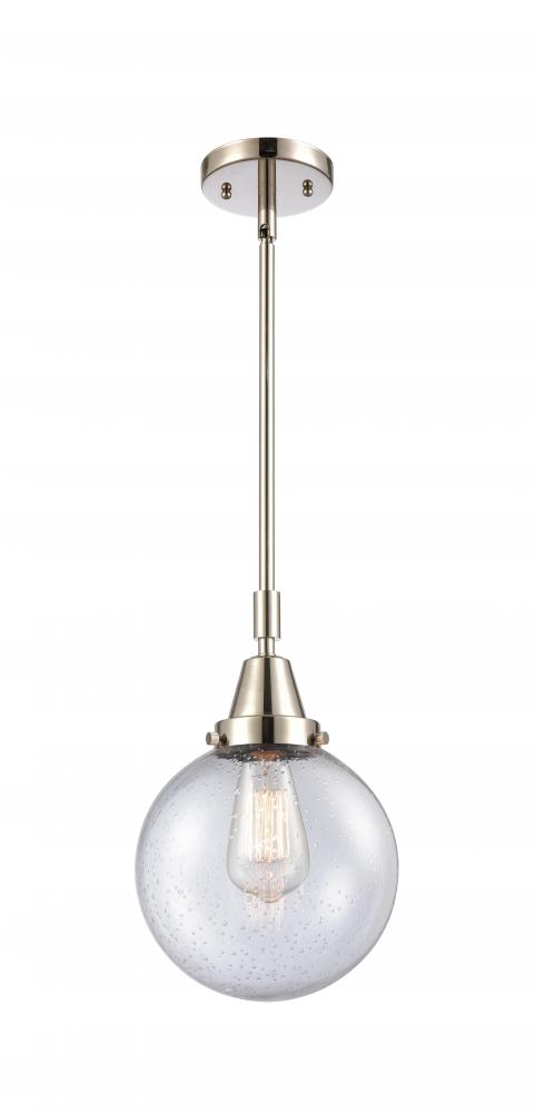 Beacon - 1 Light - 8 inch - Polished Nickel - Mini Pendant