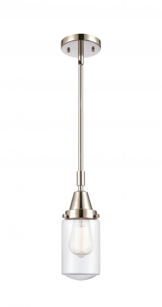 Dover - 1 Light - 5 inch - Polished Nickel - Mini Pendant