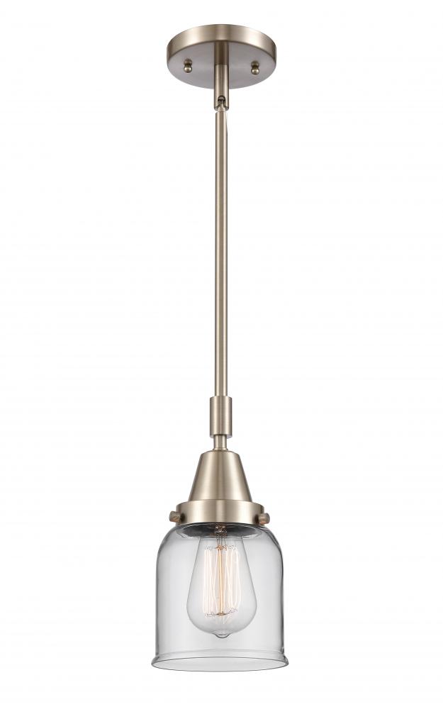 Bell - 1 Light - 5 inch - Brushed Satin Nickel - Mini Pendant