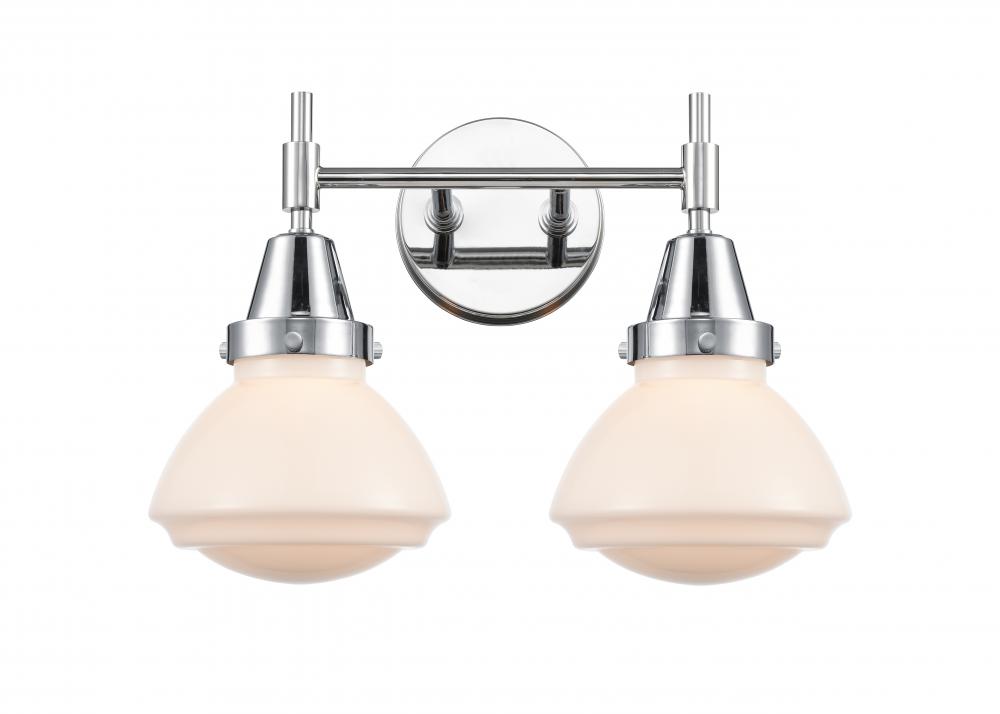 Olean - 2 Light - 16 inch - Polished Chrome - Bath Vanity Light