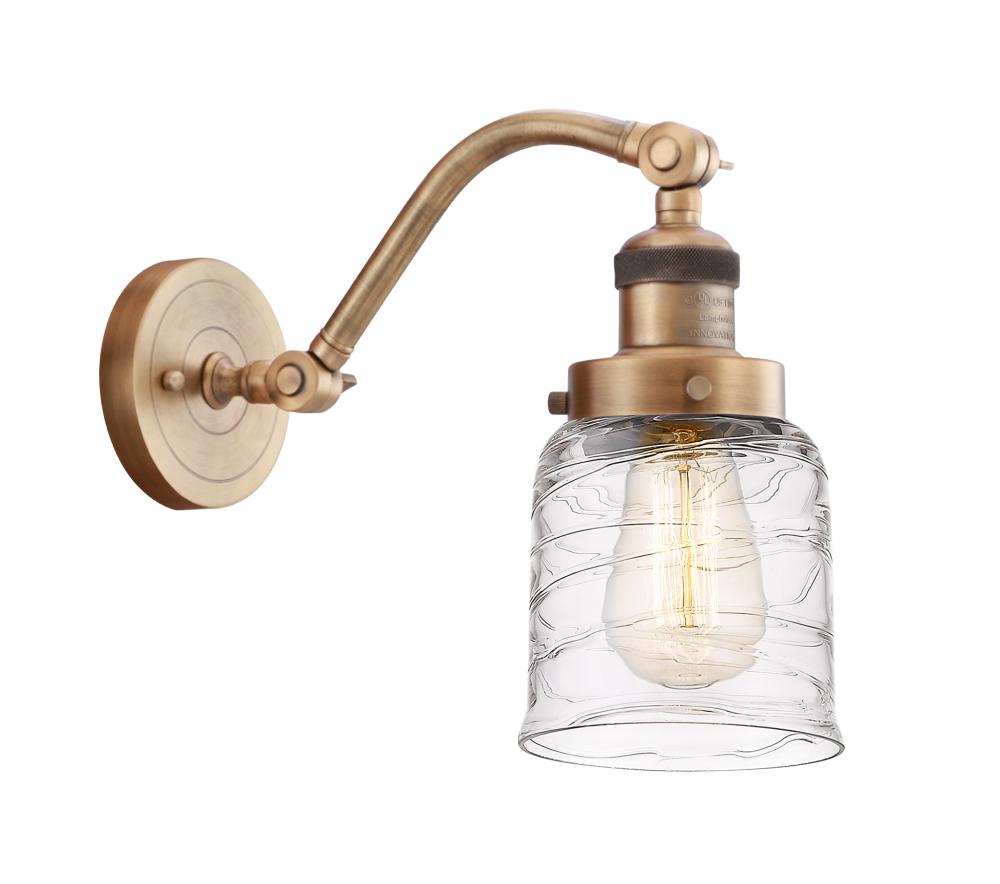 Bell - 1 Light - 5 inch - Brushed Brass - Sconce