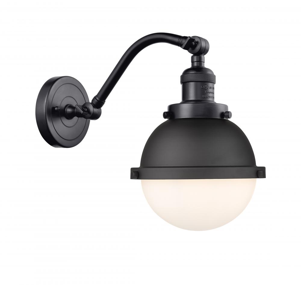 Hampden - 1 Light - 7 inch - Matte Black - Sconce