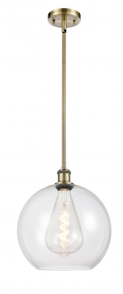 Athens - 1 Light - 12 inch - Antique Brass - Mini Pendant