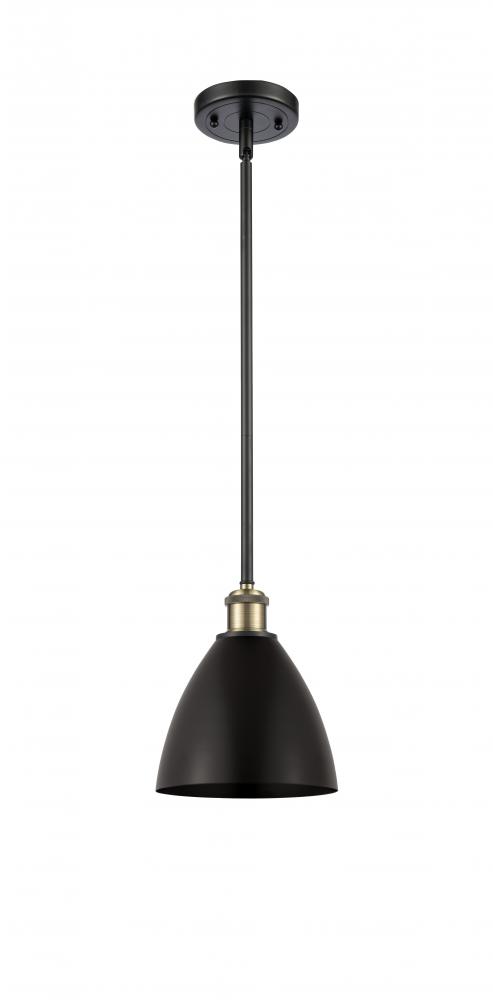 Bristol - 1 Light - 8 inch - Black Antique Brass - Pendant