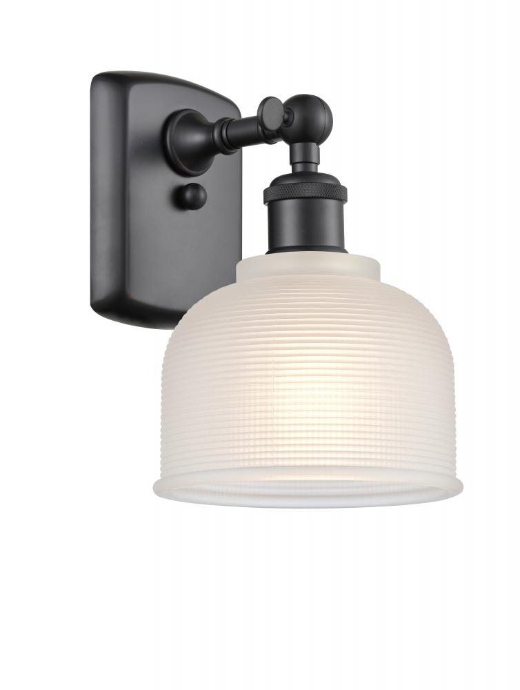 Dayton - 1 Light - 6 inch - Matte Black - Sconce