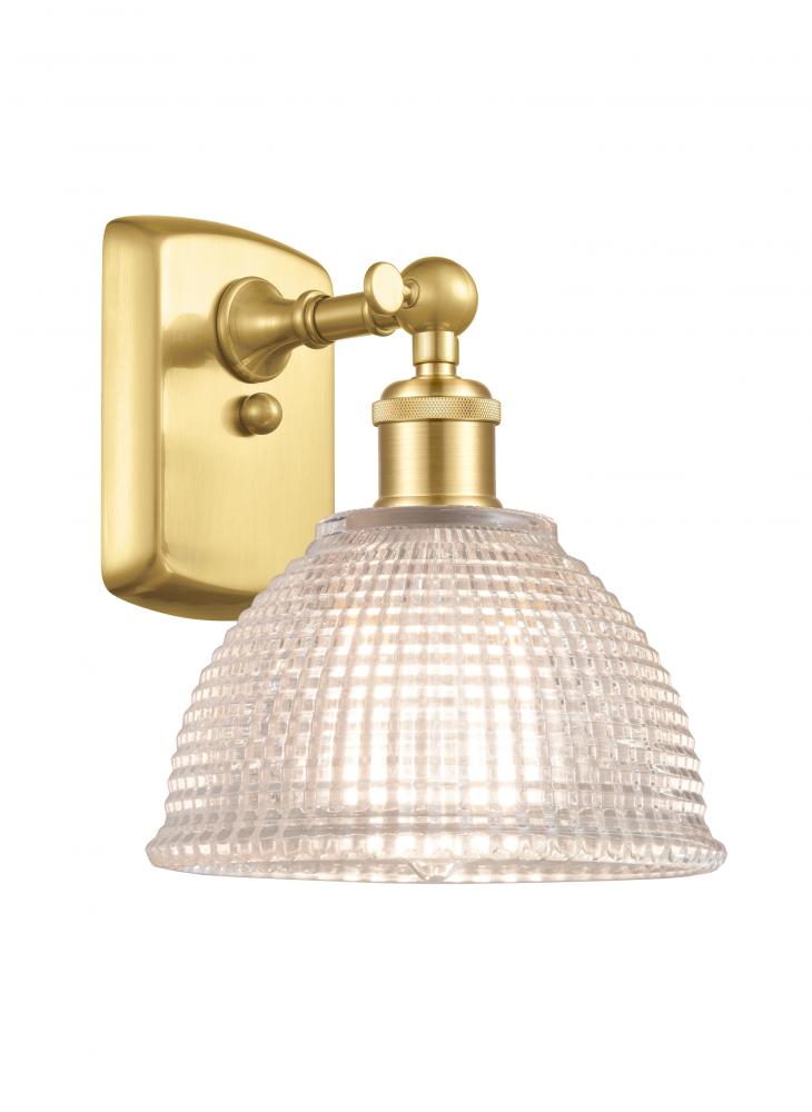 Arietta - 1 Light - 8 inch - Satin Gold - Sconce