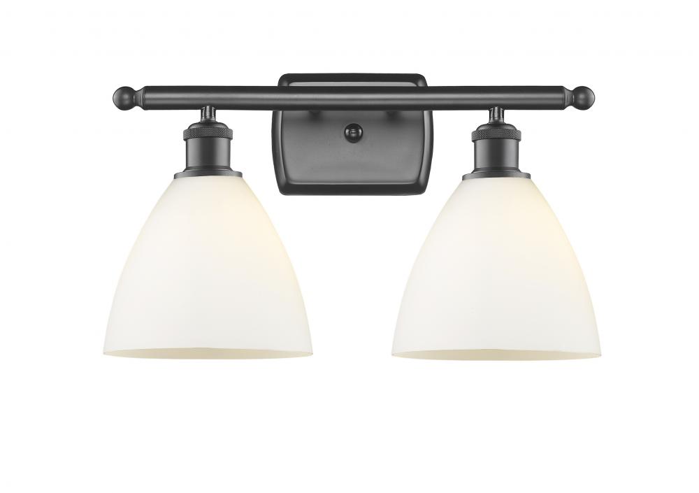 Bristol - 2 Light - 18 inch - Oil Rubbed Bronze - Bath Vanity Light