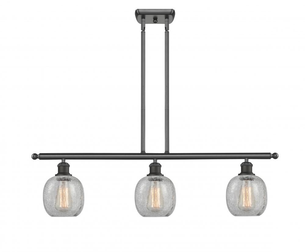 Belfast - 3 Light - 36 inch - Oil Rubbed Bronze - Cord hung - Island Light