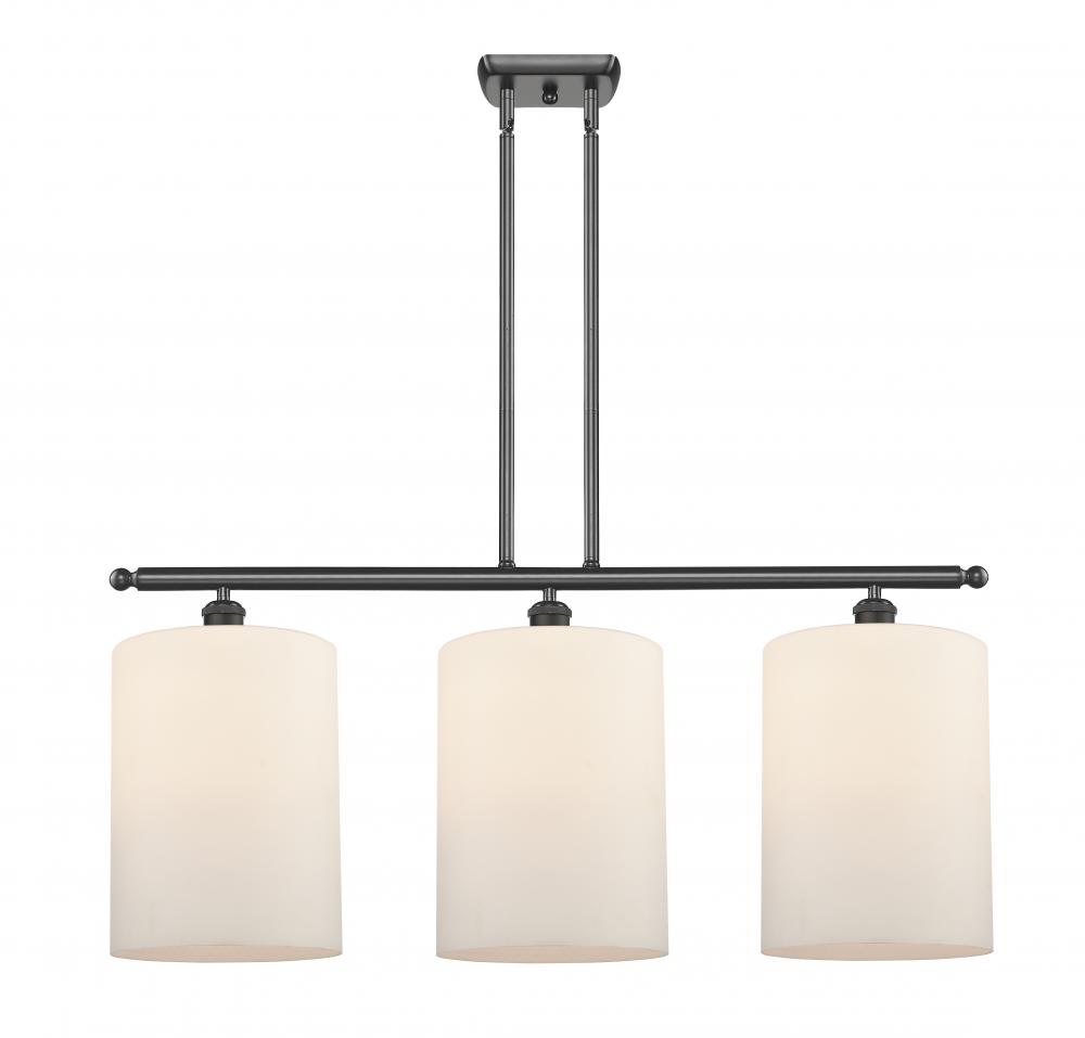 Cobbleskill - 3 Light - 36 inch - Oil Rubbed Bronze - Cord hung - Island Light