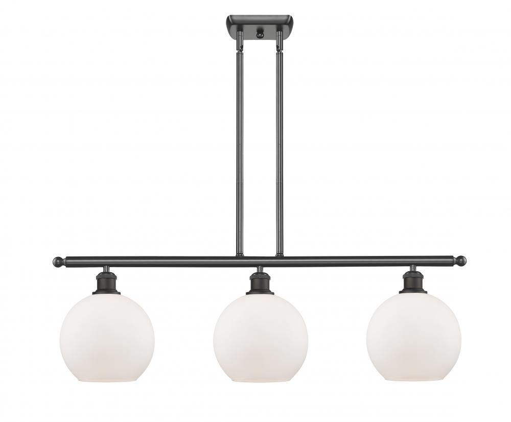 Athens - 3 Light - 36 inch - Oil Rubbed Bronze - Cord hung - Island Light