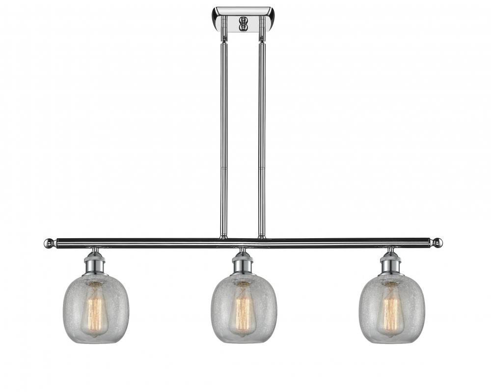 Belfast - 3 Light - 36 inch - Polished Chrome - Cord hung - Island Light