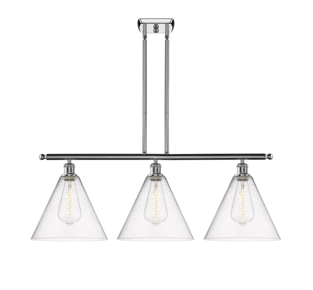 Berkshire - 3 Light - 39 inch - Polished Chrome - Cord hung - Island Light