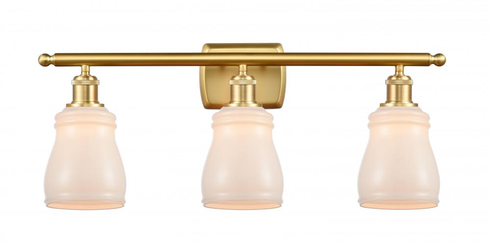 Ellery - 3 Light - 25 inch - Satin Gold - Bath Vanity Light