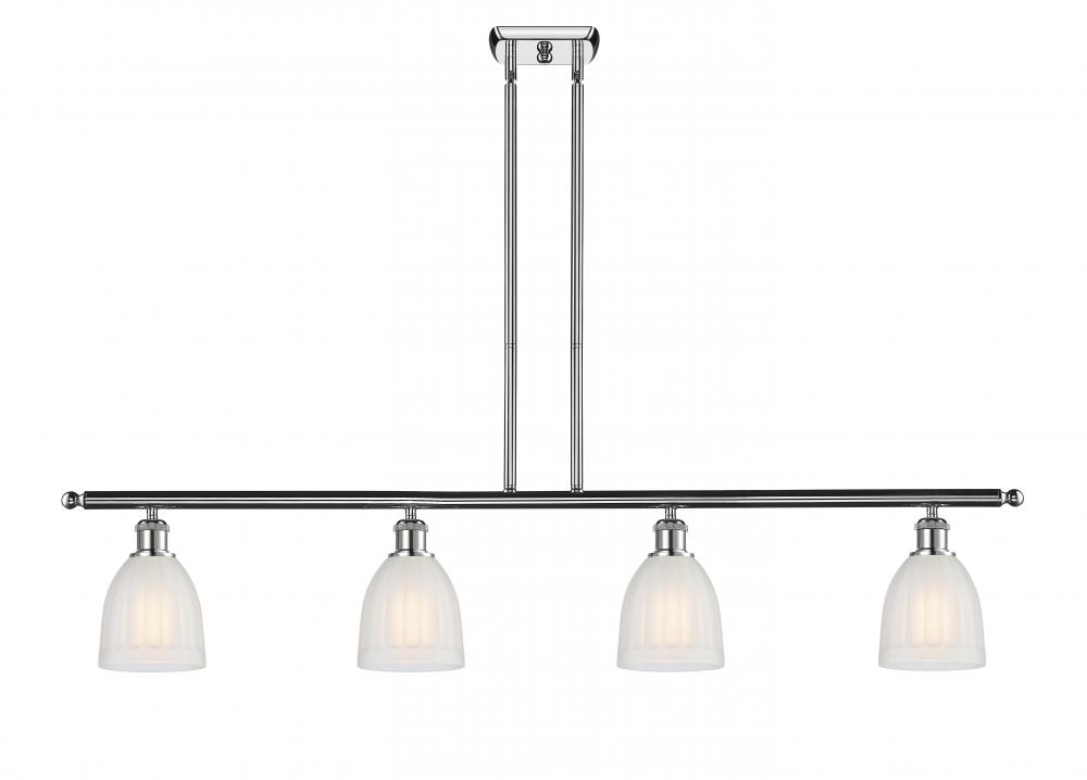 Brookfield - 4 Light - 48 inch - Polished Chrome - Cord hung - Island Light