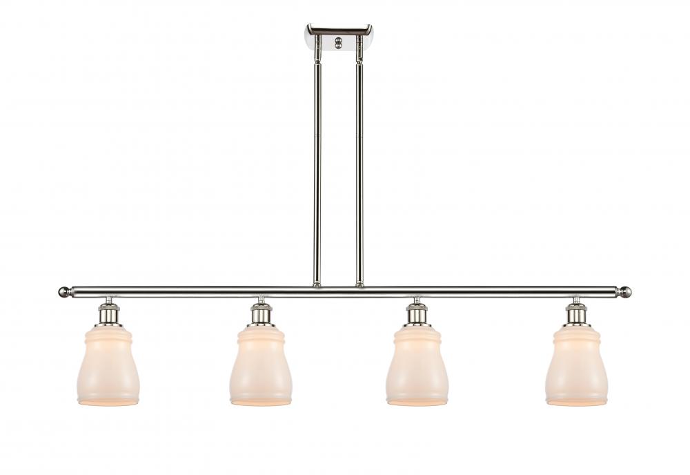 Ellery - 4 Light - 48 inch - Polished Nickel - Cord hung - Island Light