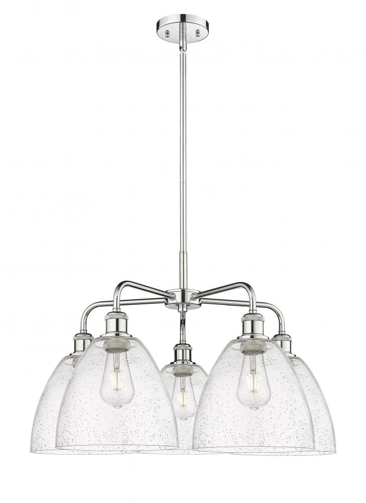 Bristol - 5 Light - 27 inch - Polished Chrome - Chandelier