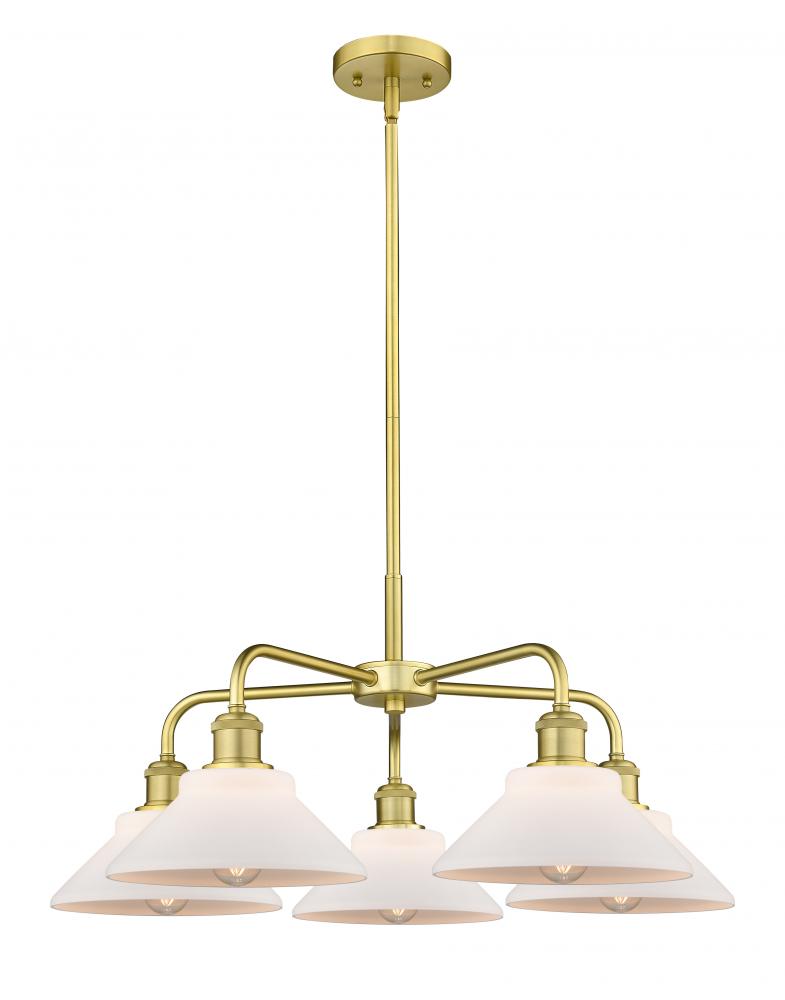 Orwell - 5 Light - 26 inch - Satin Gold - Chandelier