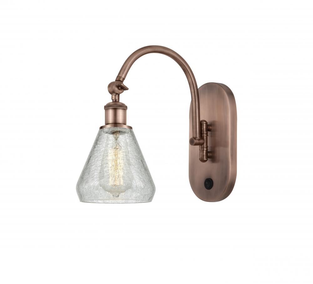 Conesus - 1 Light - 6 inch - Antique Copper - Sconce