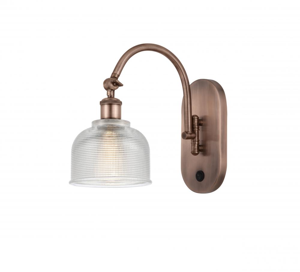 Dayton - 1 Light - 6 inch - Antique Copper - Sconce