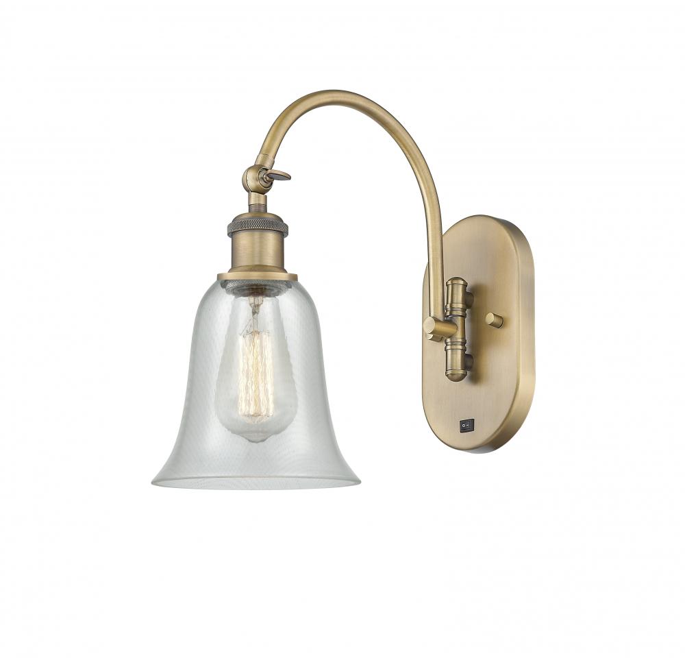 Hanover - 1 Light - 6 inch - Brushed Brass - Sconce