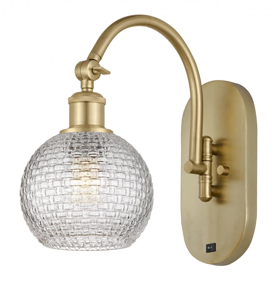 Athens - 1 Light - 6 inch - Satin Gold - Sconce