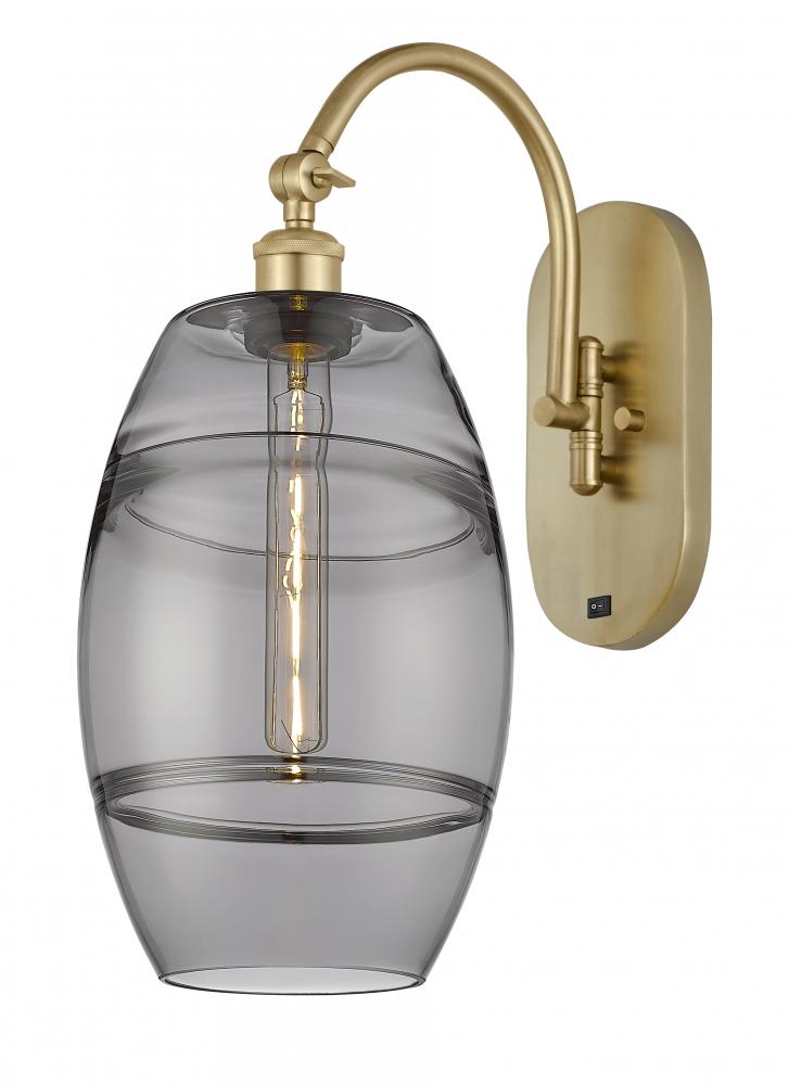 Vaz - 1 Light - 8 inch - Satin Gold - Sconce