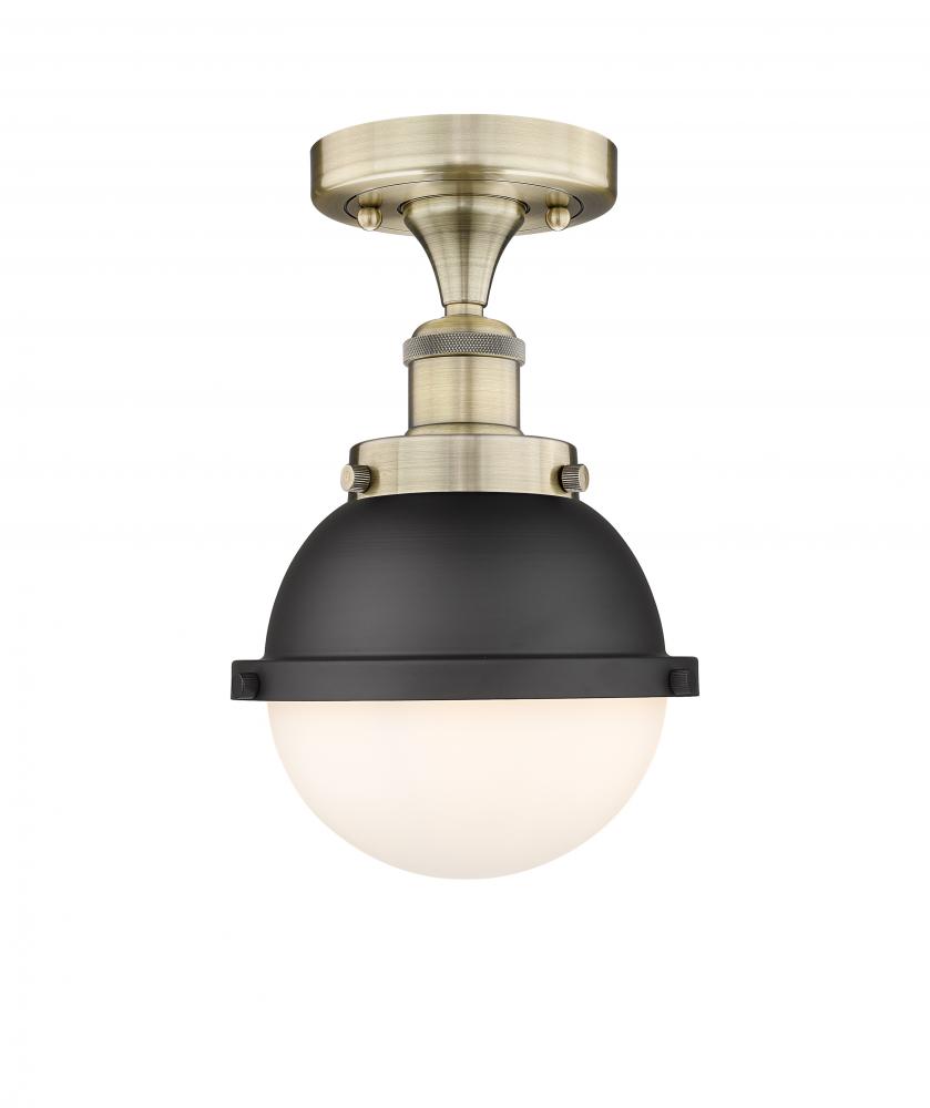 Edison - 1 Light - 7 inch - Oil Rubbed Bronze - Semi-Flush Mount