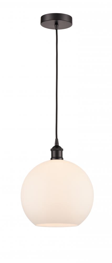 Athens - 1 Light - 10 inch - Oil Rubbed Bronze - Cord hung - Mini Pendant