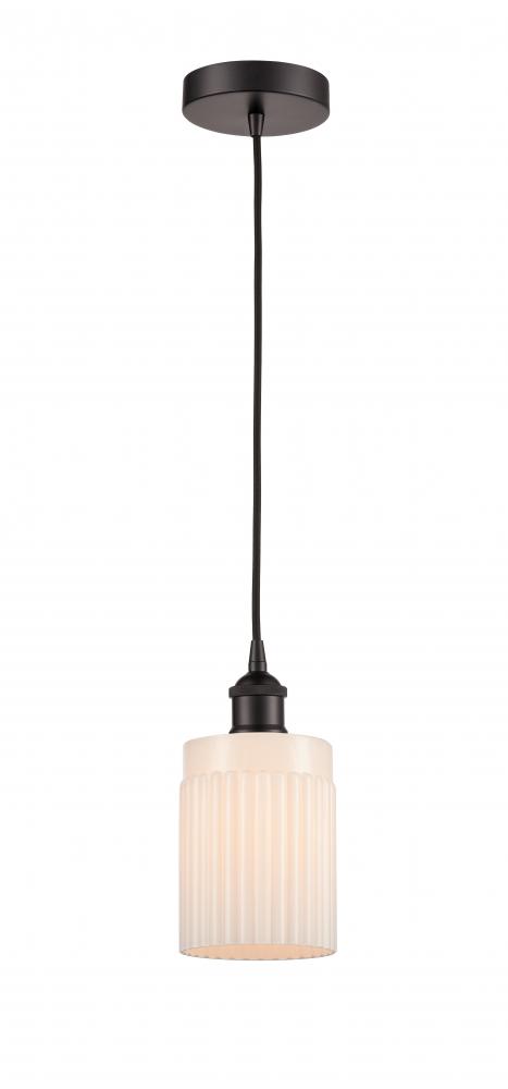 Hadley - 1 Light - 5 inch - Oil Rubbed Bronze - Cord hung - Mini Pendant