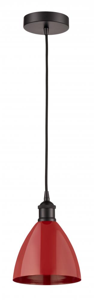 Plymouth - 1 Light - 8 inch - Oil Rubbed Bronze - Cord hung - Mini Pendant