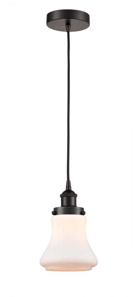 Bellmont - 1 Light - 6 inch - Oil Rubbed Bronze - Cord hung - Mini Pendant