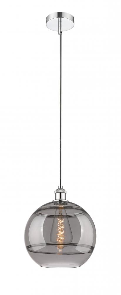 Rochester - 1 Light - 12 inch - Polished Chrome - Cord hung - Mini Pendant