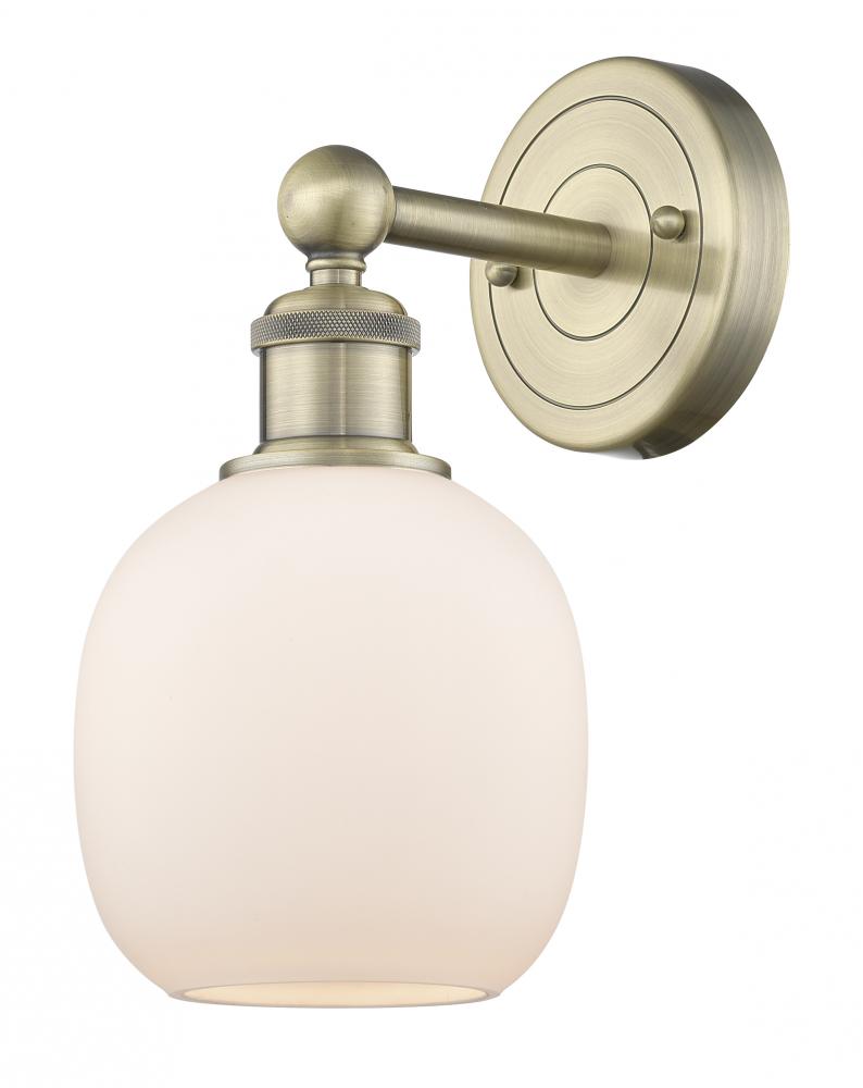 Belfast - 1 Light - 6 inch - Antique Brass - Sconce