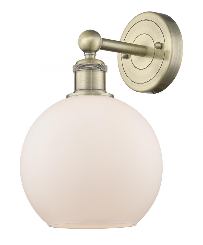 Athens - 1 Light - 8 inch - Antique Brass - Sconce