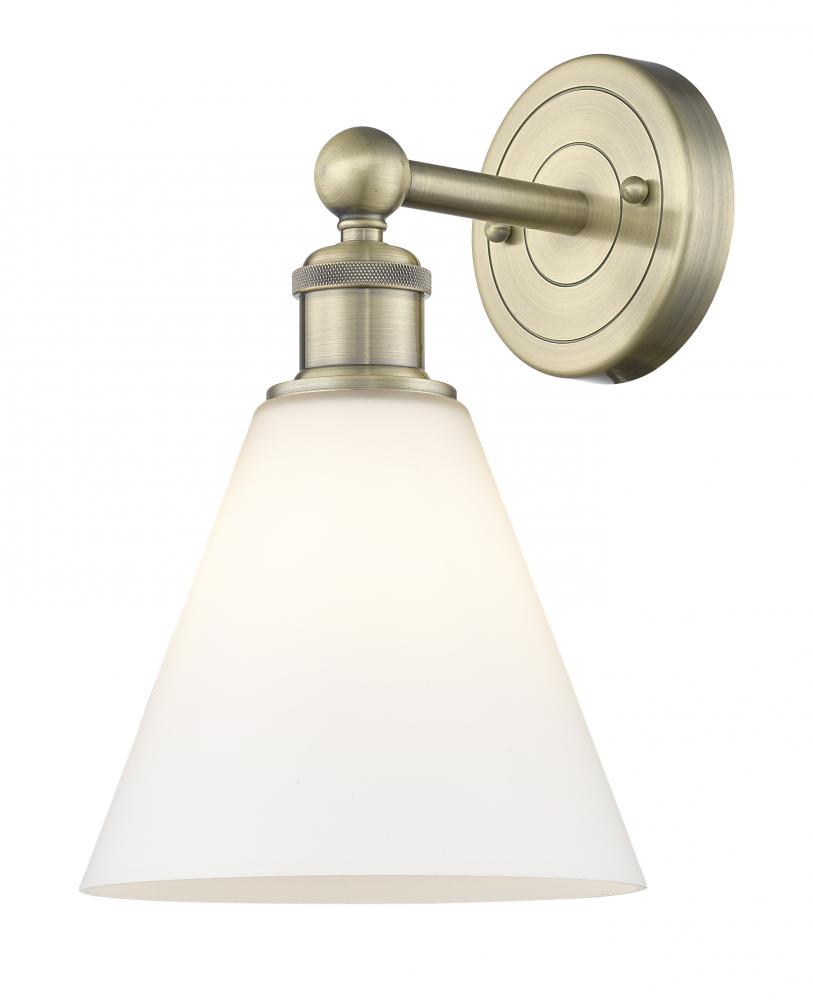 Berkshire - 1 Light - 8 inch - Antique Brass - Sconce