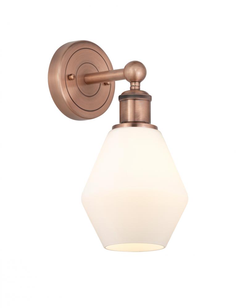 Cindyrella - 1 Light - 6 inch - Antique Copper - Sconce